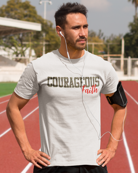 Courageous Faith Women Crew Neck